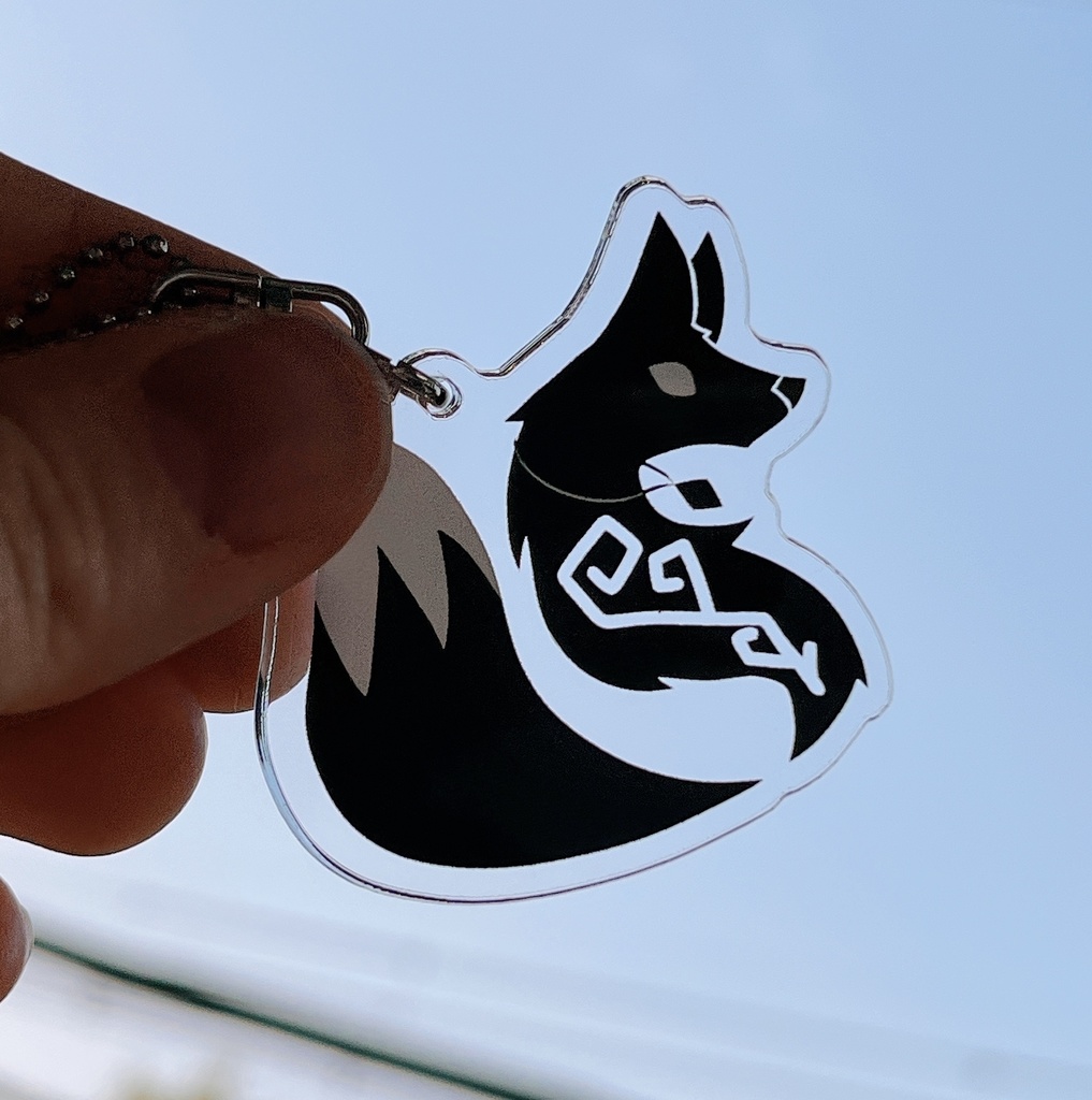 アクリルキーホルダー:獣の島(亜)