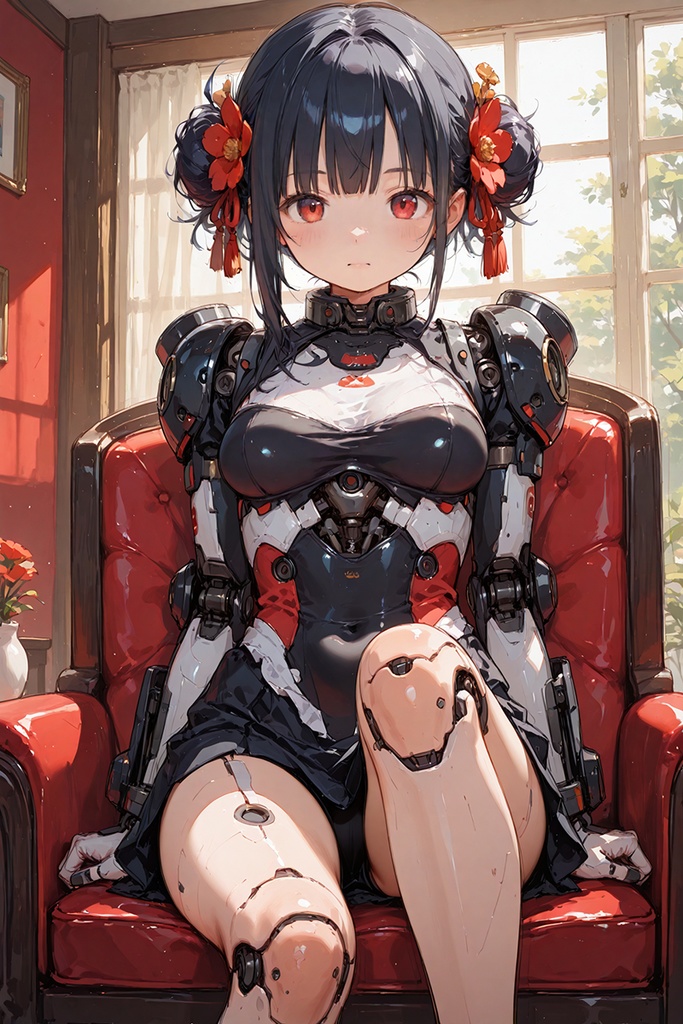 AIイラスト集 30枚セット グラビアメカむすめ vol.1