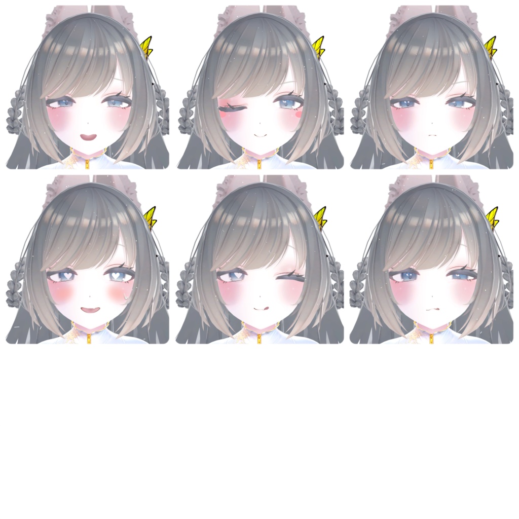 リーファ おとな風表情15種 leefa Face Emote