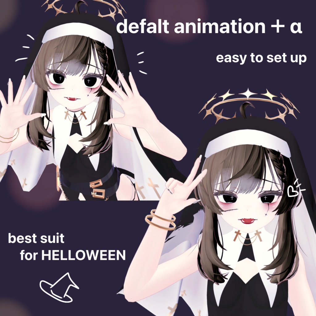 【マヌカ専用】HELLOWEEN MAKE UP for MANUKA