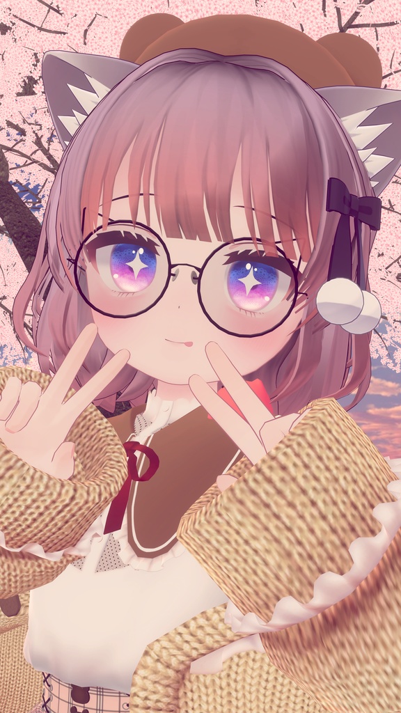 【ミルク対応】Milk Fluffy Lolita Eye & Make Set 15colors