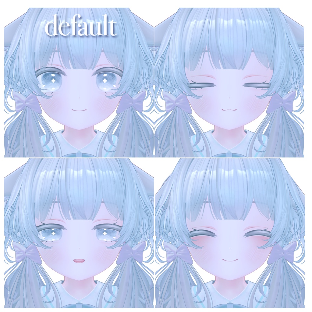 【萌専用】Fluffy Lolita Face animation ♡ Kawaii Face Preset