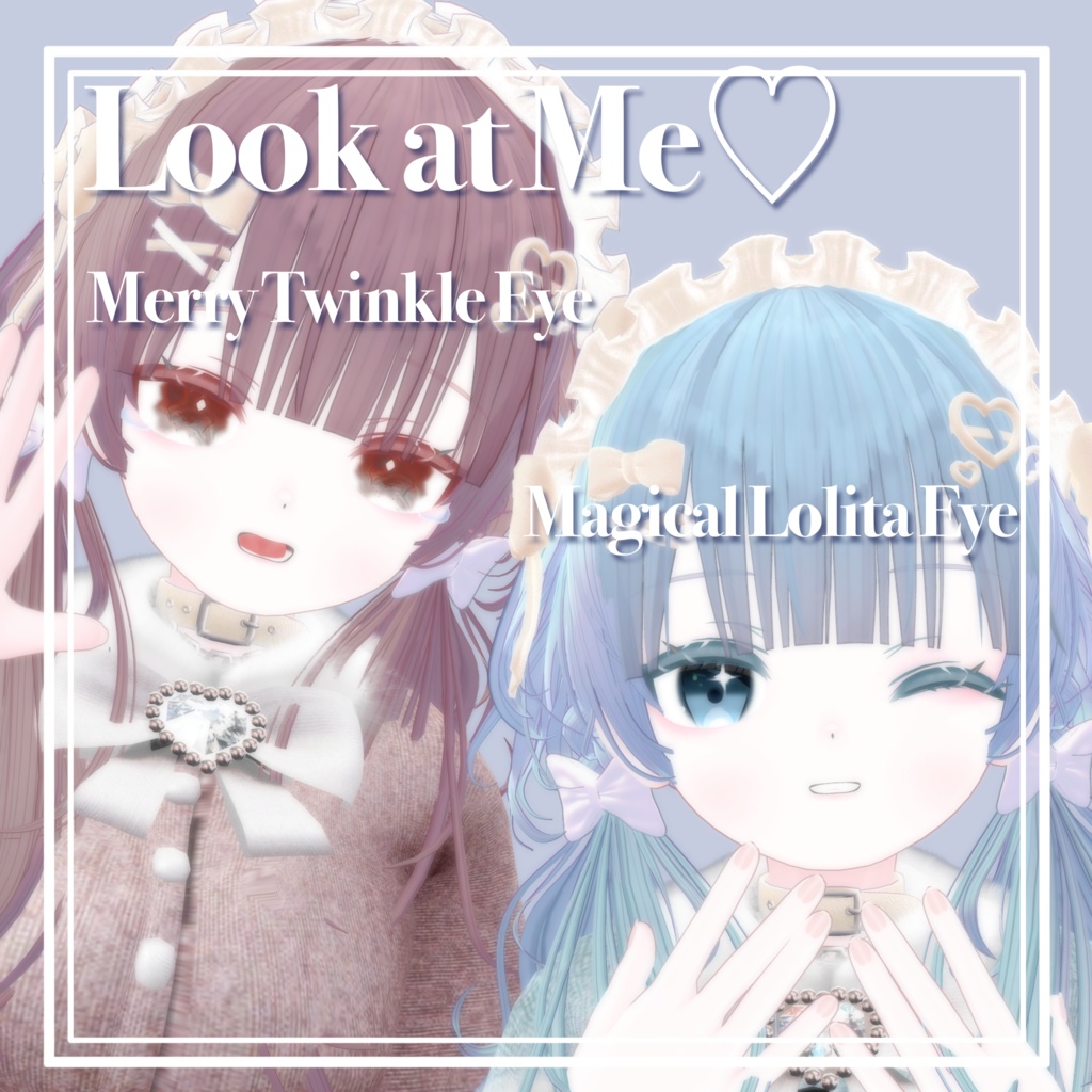 【Riruru リルル対応】Fluffy Lolita Eye & face animation & Makeup