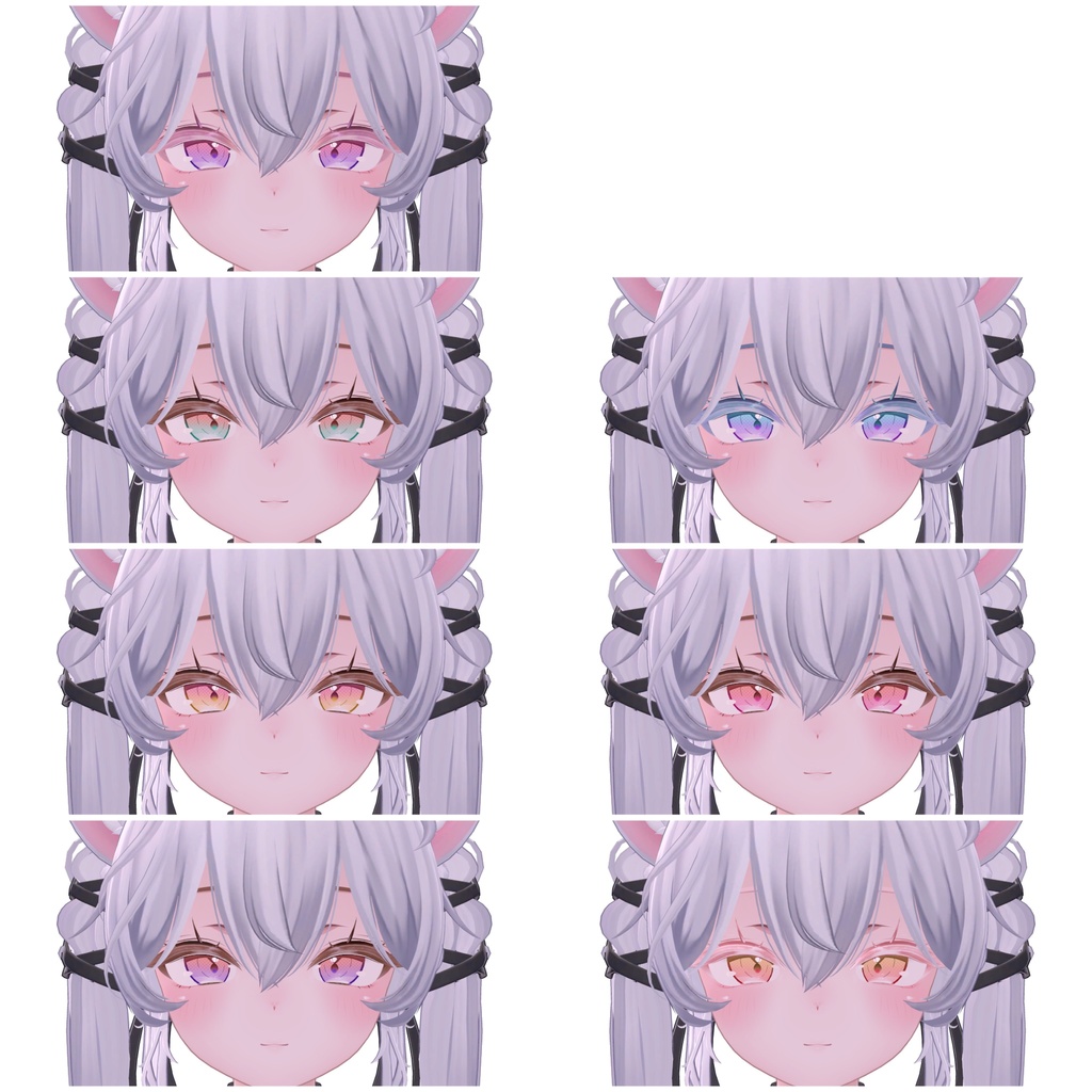 【しおSio】Dot Gradation Eye Texture ドットグラデーションアイ