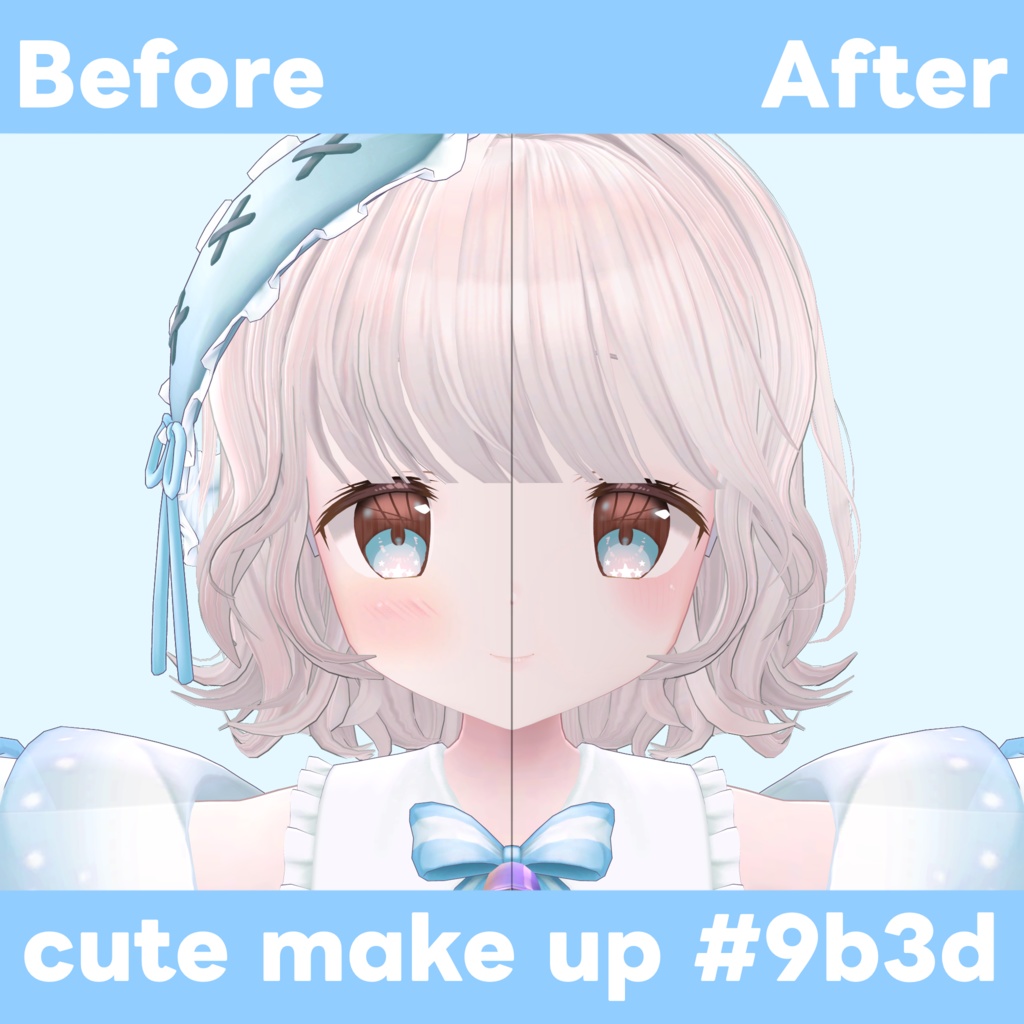 【FREE‼】Cute Make Up for #9b3d 九尾の傍観者対応