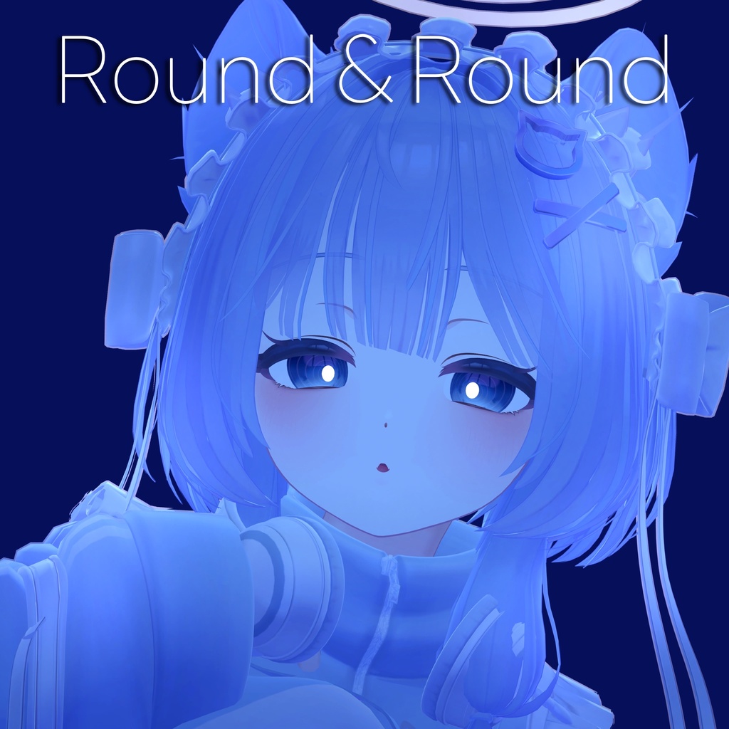 【24avatar 対応】Round&Round Eye Texture