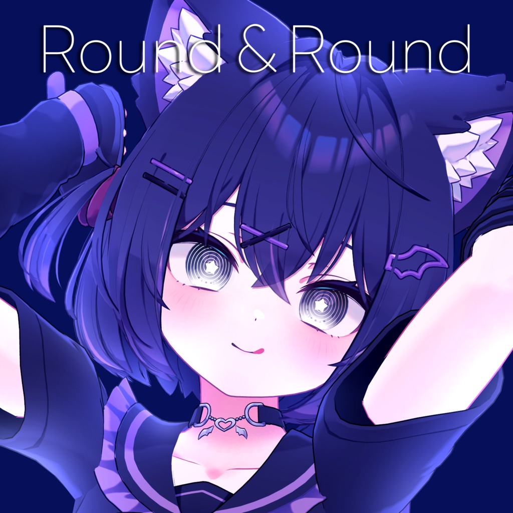 【24avatar 対応】Round&Round Eye Texture