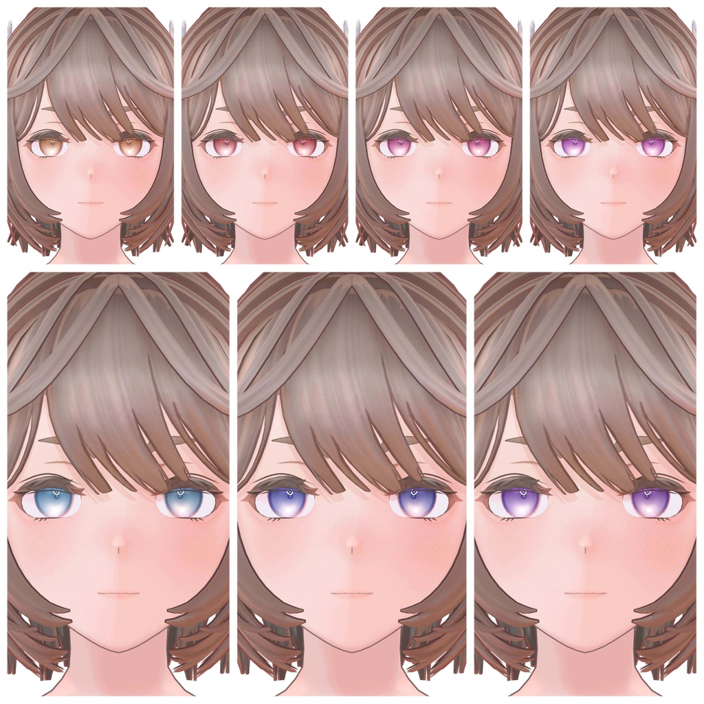 【Elioska専用】ふわすみEye Texture 14colors