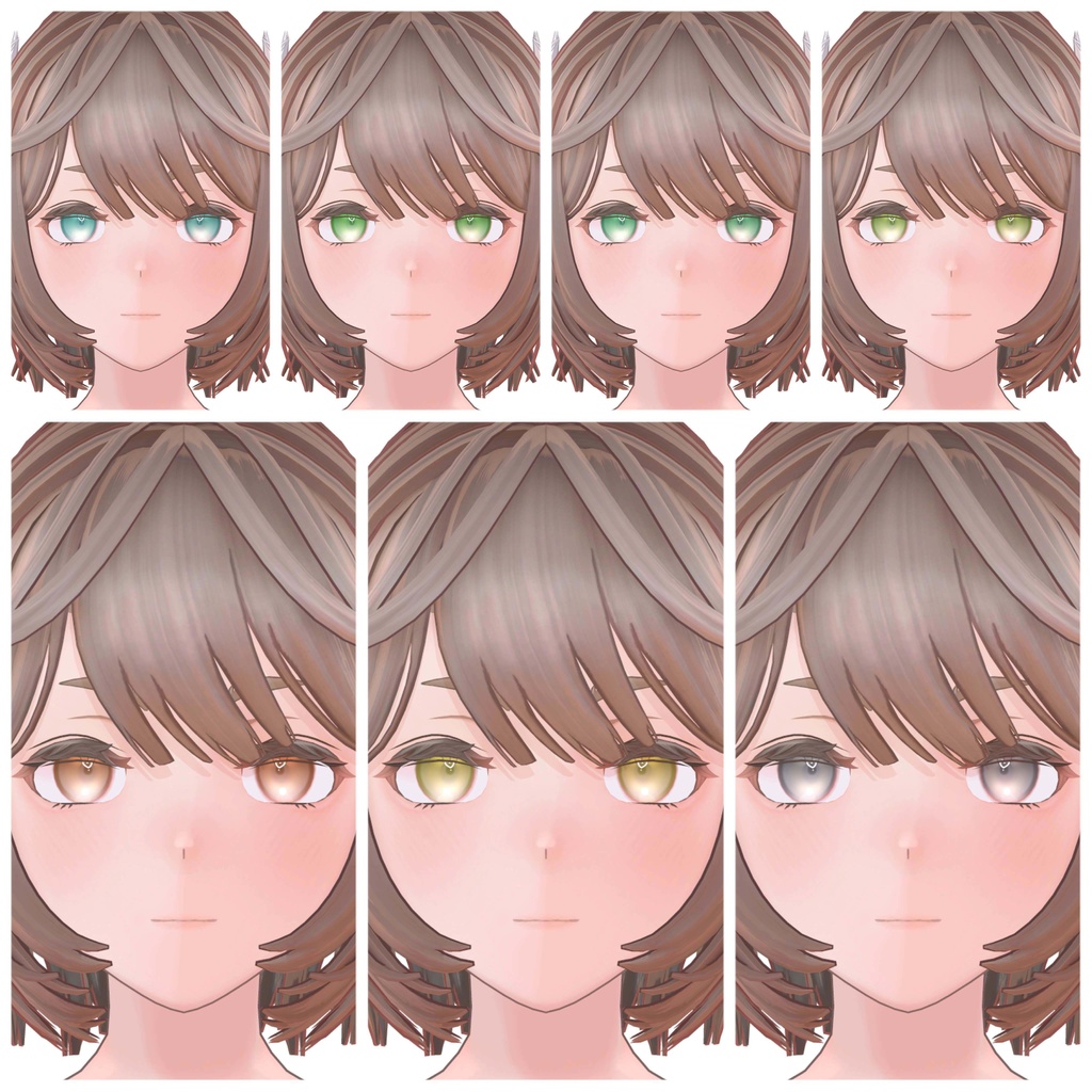 【Elioska専用】ふわすみEye Texture 14colors