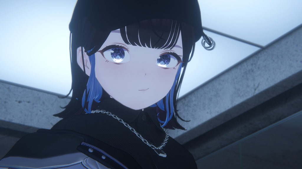 【15avatar対応】波が動く!しんかいEyeTexture+nail material(Simple Gel Nail対応)