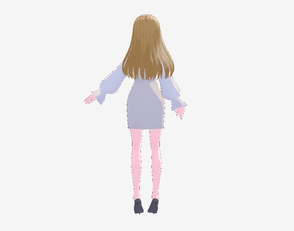 VRoidVRMモデル オリジナル3Dモデル 「ノヴァ」