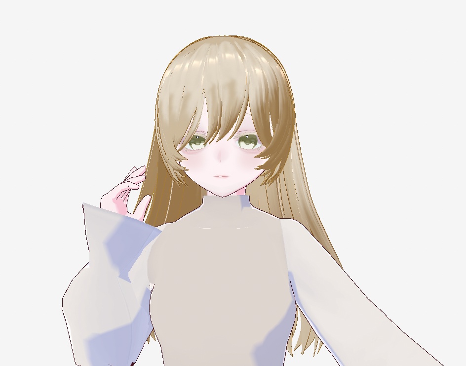 VRoidVRMモデル　オリジナル3Dモデル　「ノヴァ」