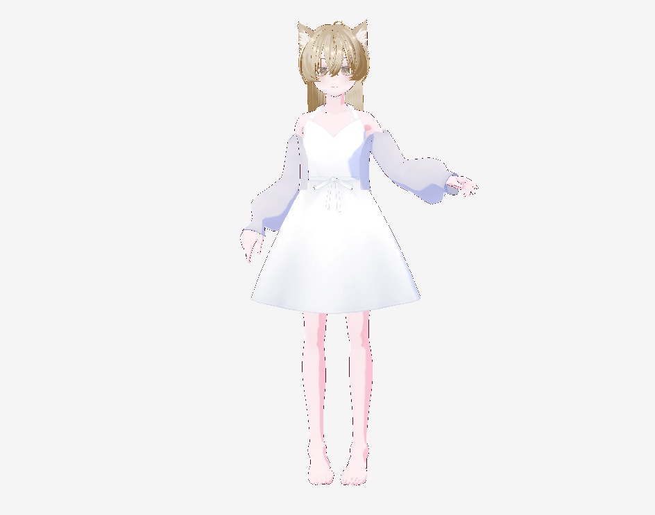 VRoidVRMモデル オリジナル3Dモデル