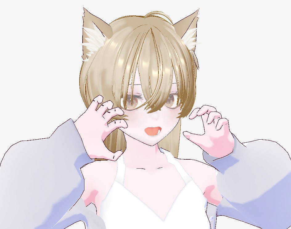 VRoidVRMモデル　オリジナル3Dモデル