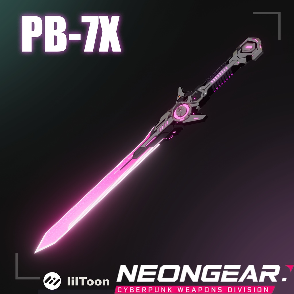 【3Dモデル】NeonSword PB-7X