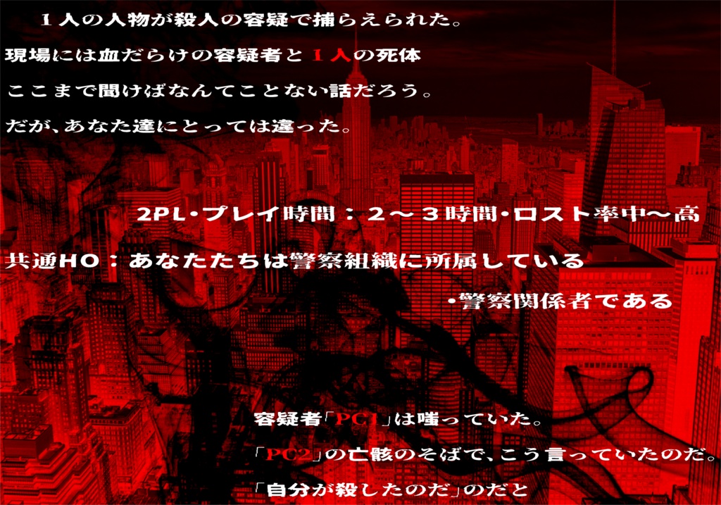 【CoC】悪逆のロキスト