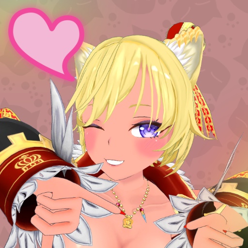 オリジナル3D モデル「レオナ=ライオンハート」