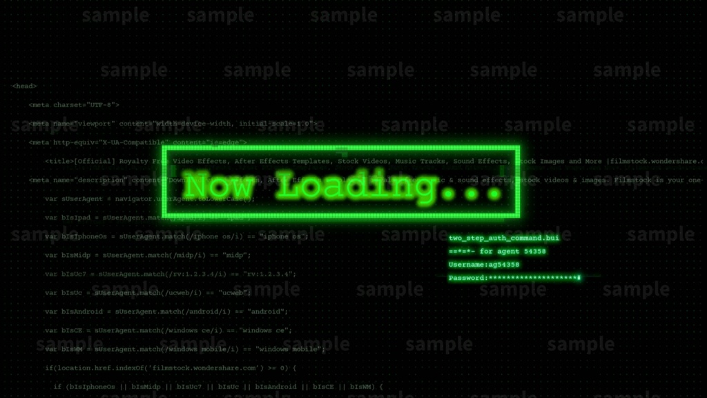 【Vtuber/配信者向け/配信素材】かっこいい系 待機画面/OP