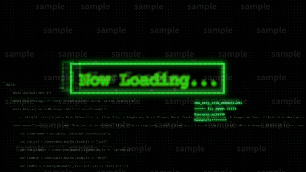 【Vtuber/配信者向け/配信素材】かっこいい系 待機画面/OP