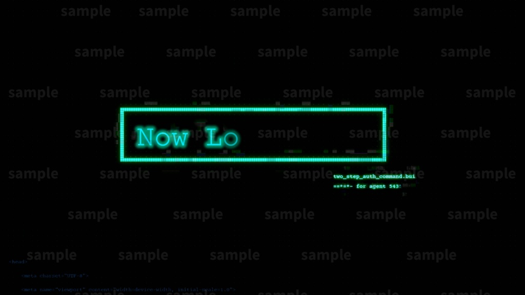 【Vtuber/配信者向け/配信素材】かっこいい系 待機画面/OP