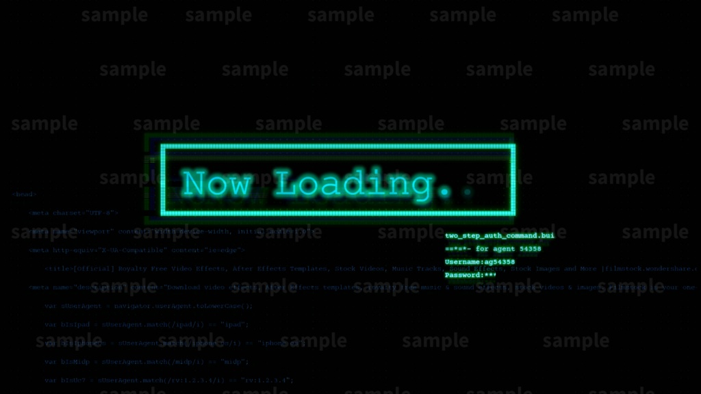 【Vtuber/配信者向け/配信素材】かっこいい系 待機画面/OP