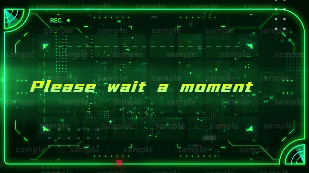 【Vtuber/配信者向け/配信素材】配信OP・待機画面・ロード画面