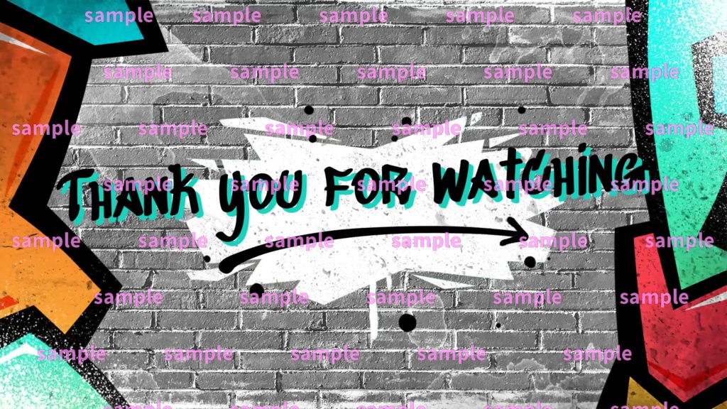 【Vtuber/配信者向け/配信素材】 配信エンディング/ED