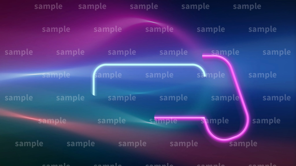 【Vtuber/配信者向け/配信素材】配信OP・待機画面・ロード画面/ネオン/neon