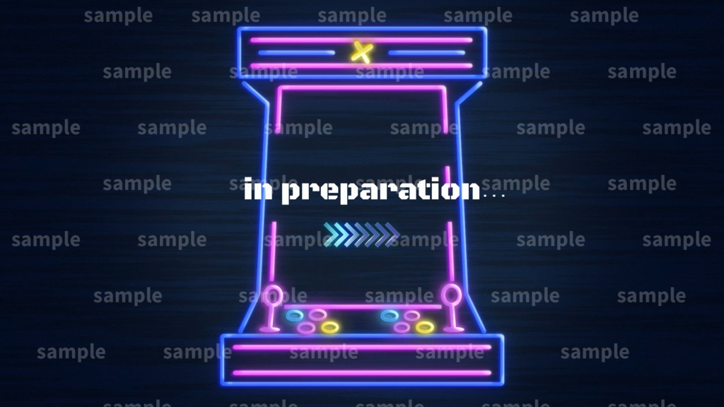 【Vtuber/配信者向け/配信素材】配信OP・待機画面・ロード画面/ネオン/neon