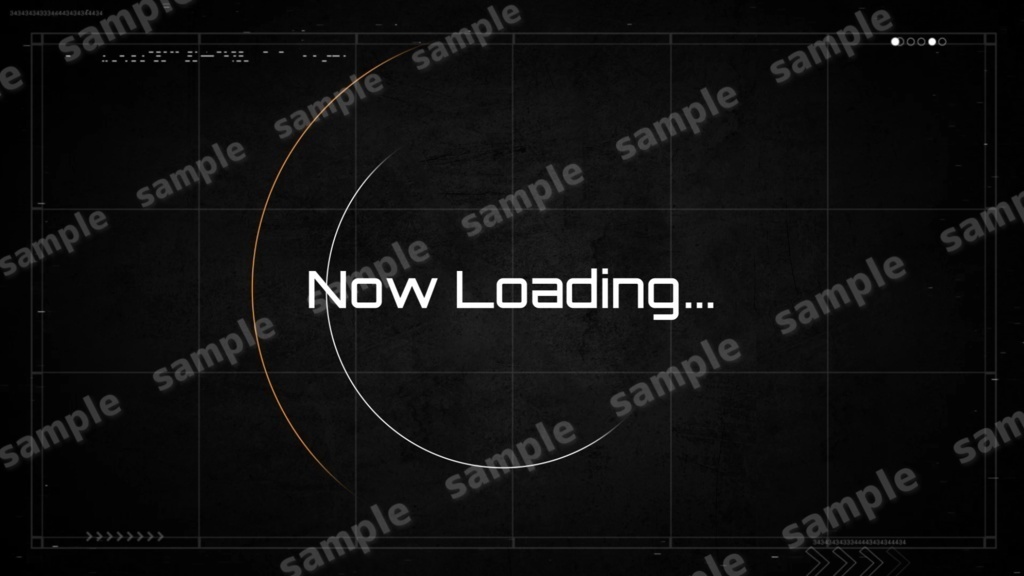 【Vtuber/配信者向け/配信素材】配信OP・待機画面・ロード画面