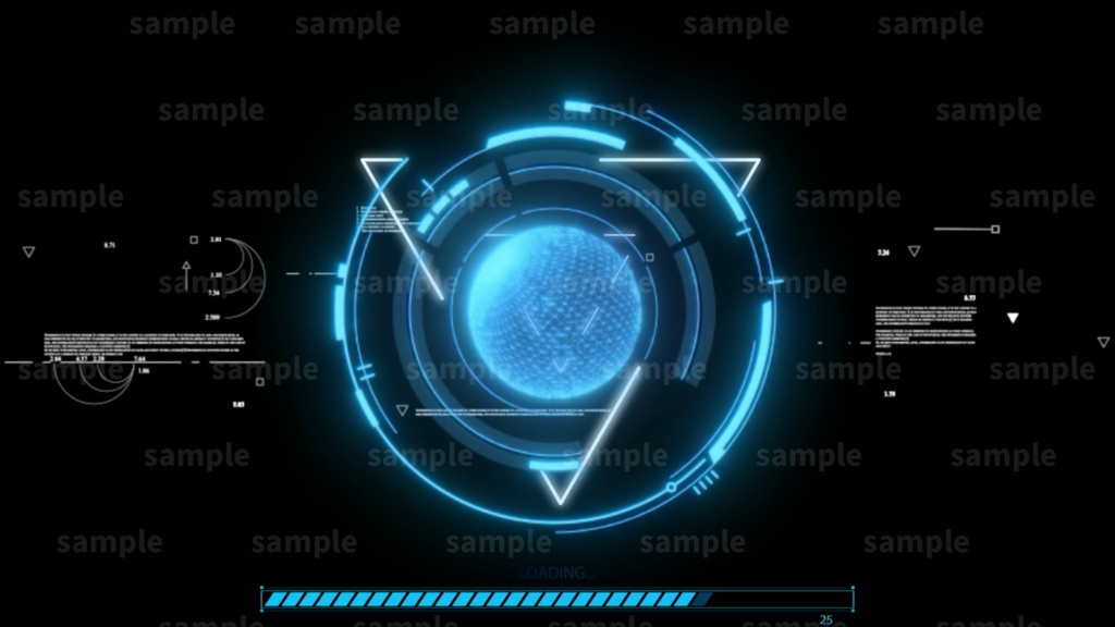 【Vtuber/配信者向け/配信素材】配信OP・待機画面 色違い4色有