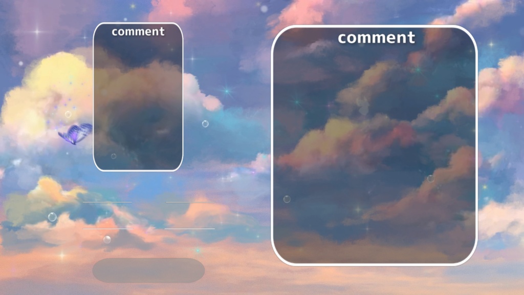 【Vtuber/配信者向け/配信素材】動く配信画面+カスタマイズ