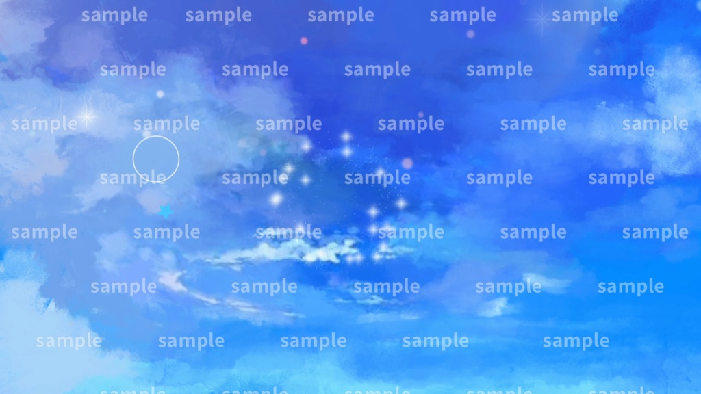 【Vtuber/配信者向け/配信素材】 待機画面/OP/ 朝用