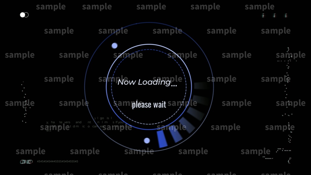 【Vtuber/配信者向け/配信素材】 待機画面/OP