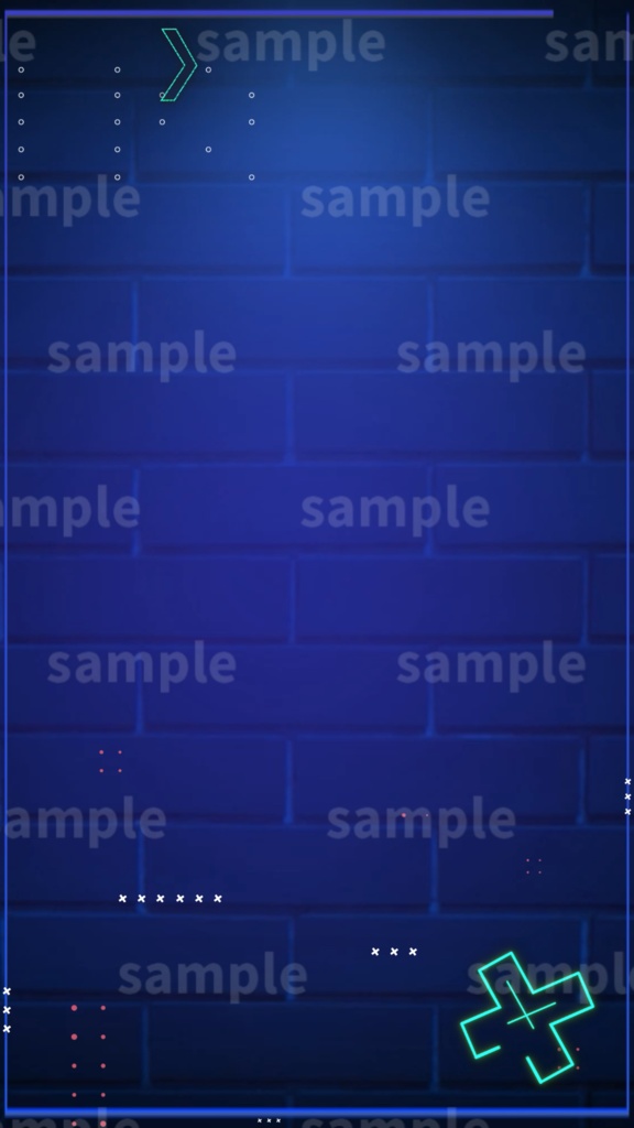 【縦型配信素材/Vtuber/配信者向け/配信素材】 雑談配信画面/ネオン