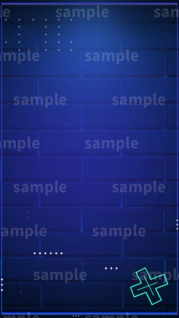 【縦型配信素材/Vtuber/配信者向け/配信素材】 雑談配信画面/ネオン