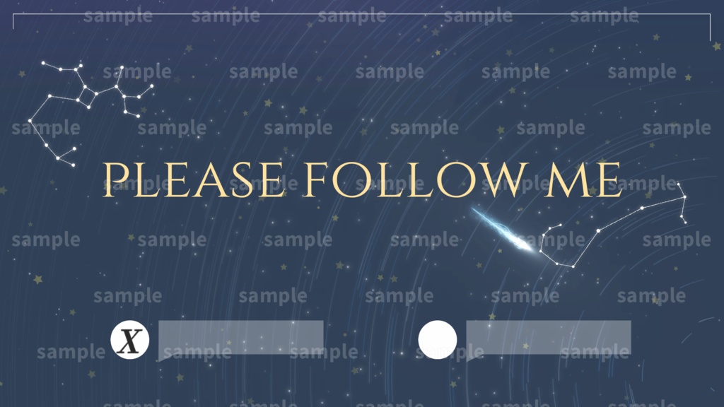 配信エンディング/ED 【Vtuber/配信者向け/配信素材】