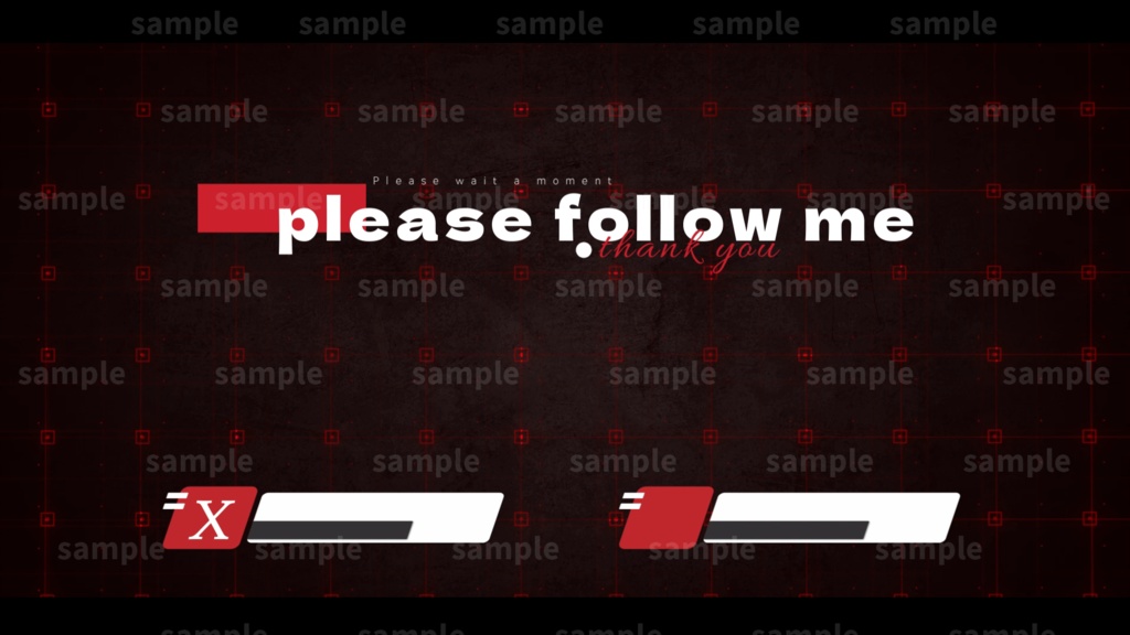 【Vtuber/配信者向け/配信素材】 配信エンディング/ED