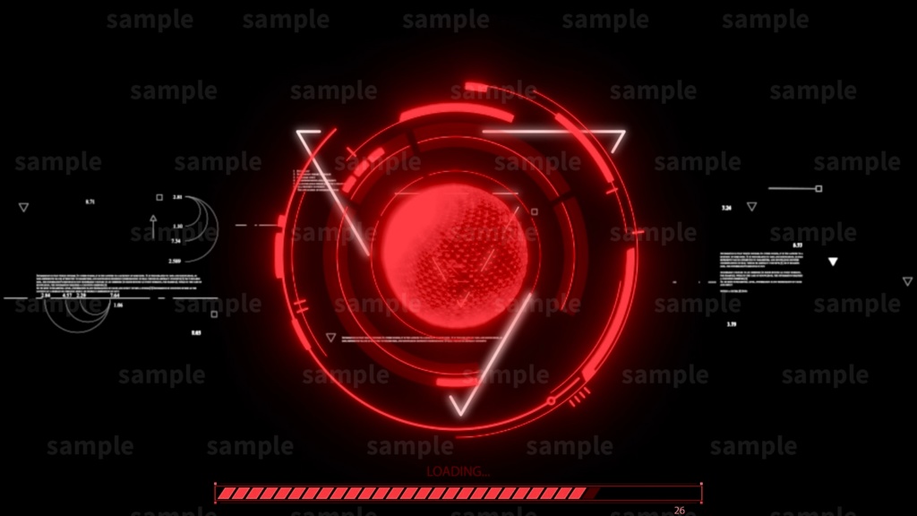 【Vtuber/配信者向け/配信素材】配信OP・待機画面 色違い4色有