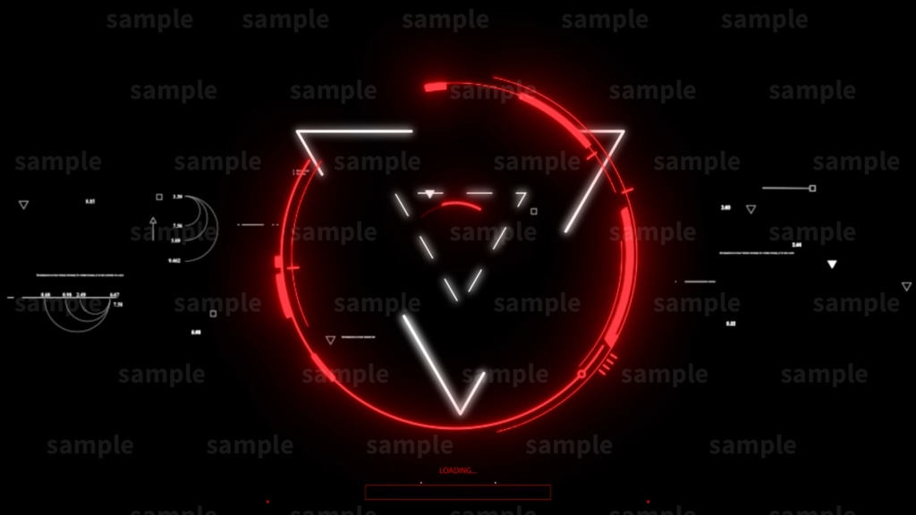 【Vtuber/配信者向け/配信素材】配信OP・待機画面 色違い4色有