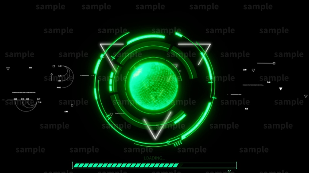 【Vtuber/配信者向け/配信素材】配信OP・待機画面 色違い4色有