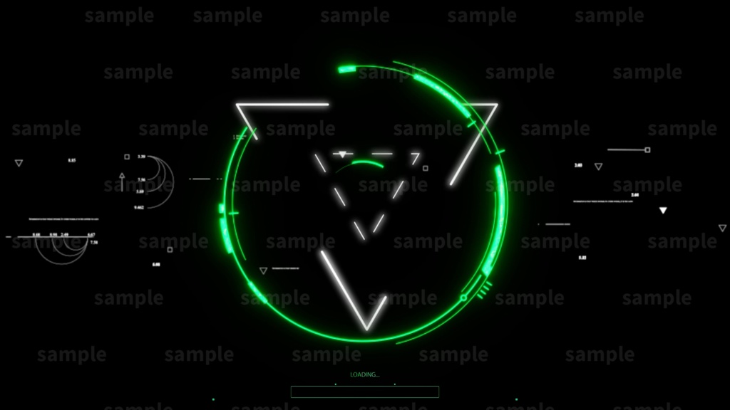 【Vtuber/配信者向け/配信素材】配信OP・待機画面 色違い4色有