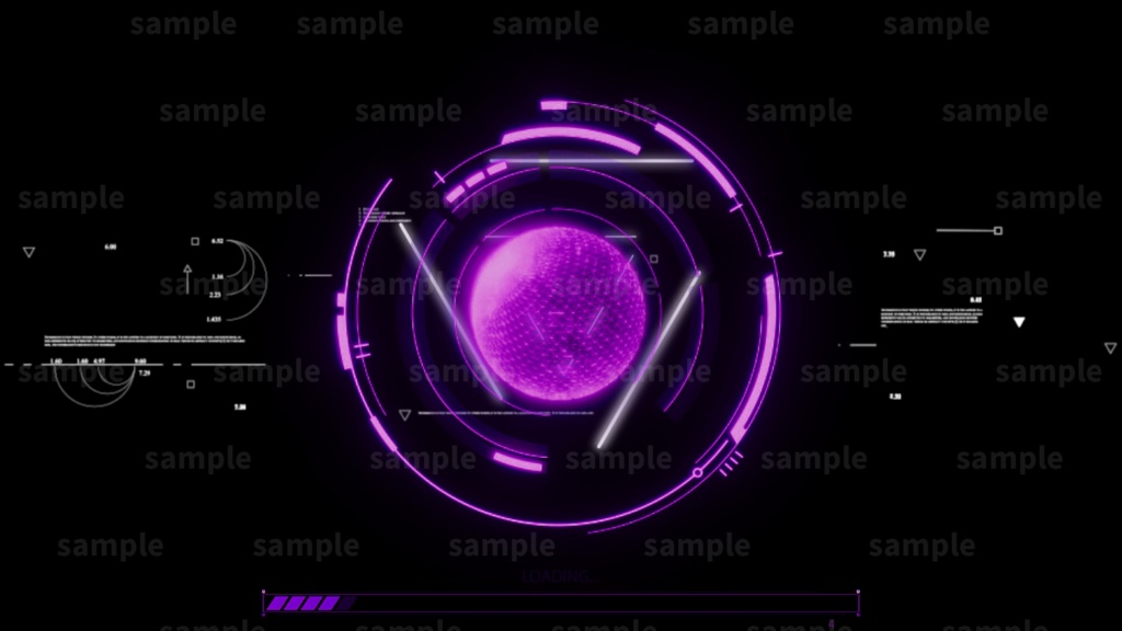 【Vtuber/配信者向け/配信素材】配信OP・待機画面 色違い4色有