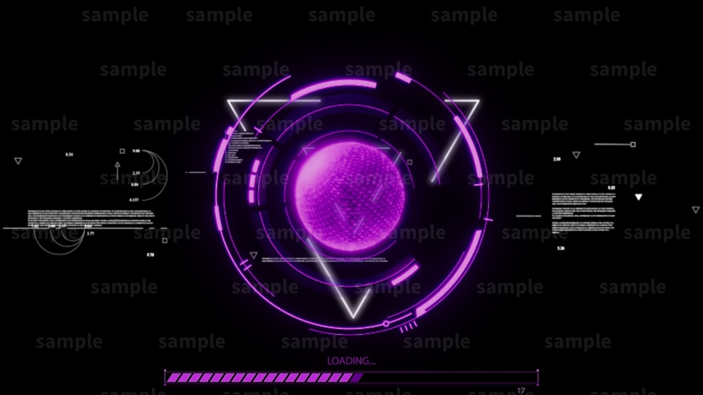 【Vtuber/配信者向け/配信素材】配信OP・待機画面 色違い4色有