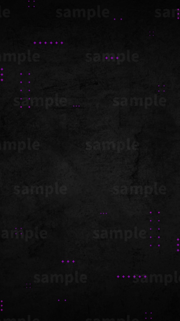 【縦型配信素材/Vtuber/配信者向け/配信素材】 エンディング/ED/紫