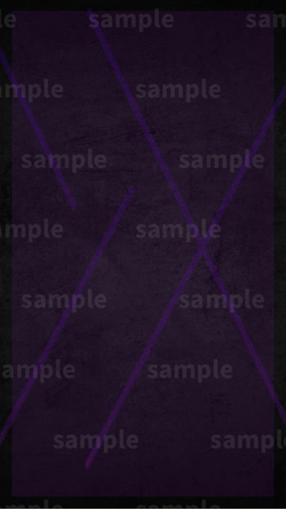 【縦型配信素材/Vtuber/配信者向け/配信素材】雑談・ゲーム配信画面/紫