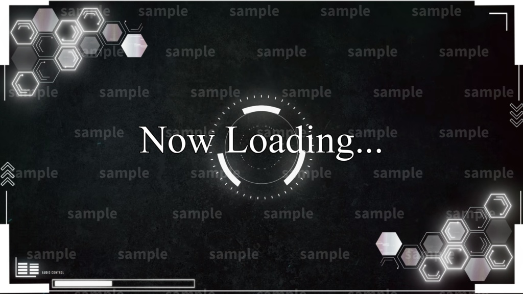 【Vtuber/配信者向け/配信素材】配信OP・待機画面・ロード画面・オープニング