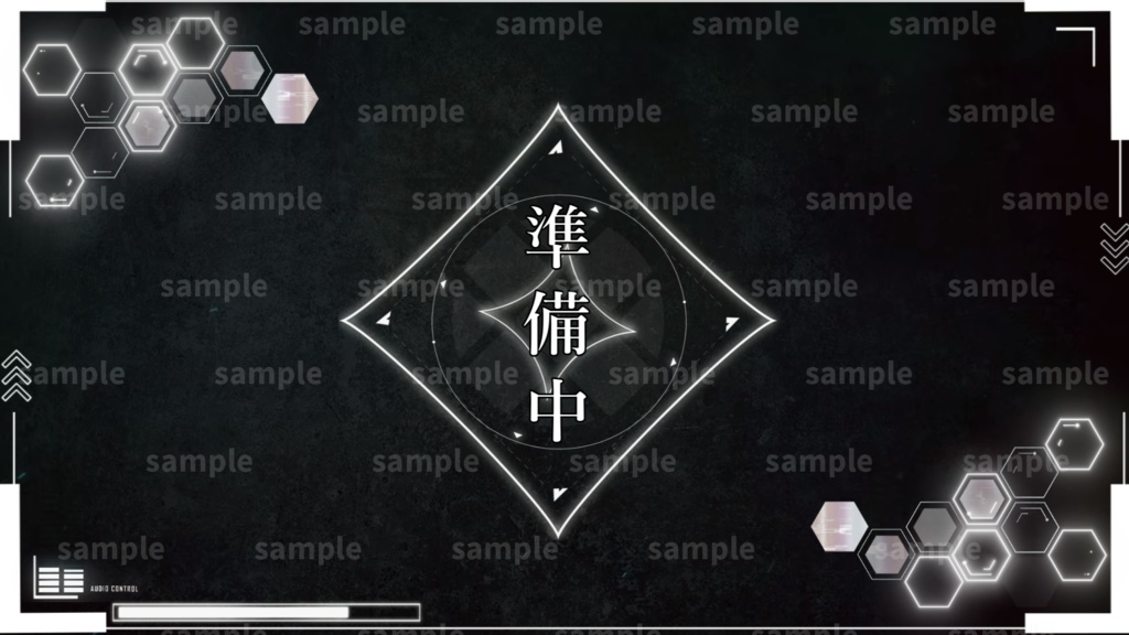 【Vtuber/配信者向け/配信素材】配信OP・待機画面・ロード画面・オープニング