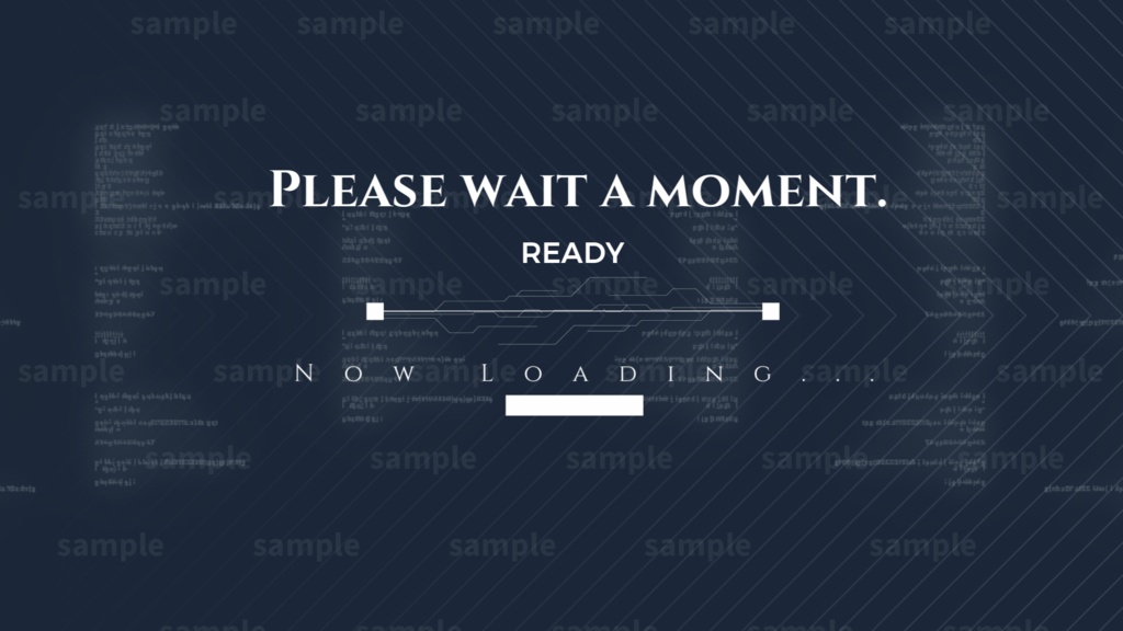 【配信待機画面】 配信者様向け・ループ素材/Vtuber/オープニング