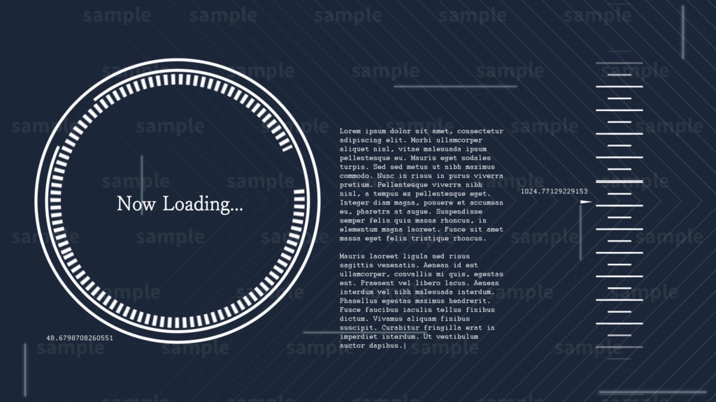 【配信待機画面】 配信者様向け・ループ素材/Vtuber/オープニング